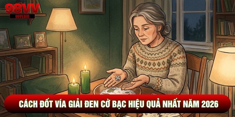 Cách Đốt Vía Giải Đen Cờ Bạc Hiệu Quả Nhất Năm 2026