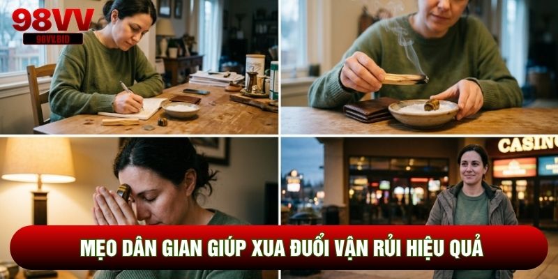 Mẹo dân gian giúp xua đuổi vận rủi hiệu quả