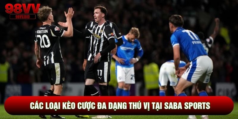 Các loại kèo cược đa dạng thú vị tại Saba Sports