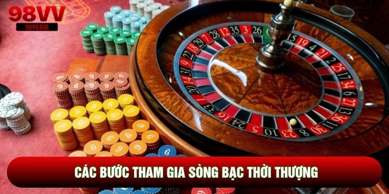 Các bước tham gia sòng bạc thời thượng